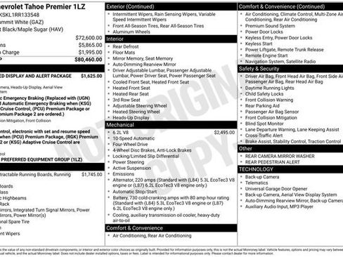 Used 2024 Chevrolet Tahoe Premier AWD/4WD image 37