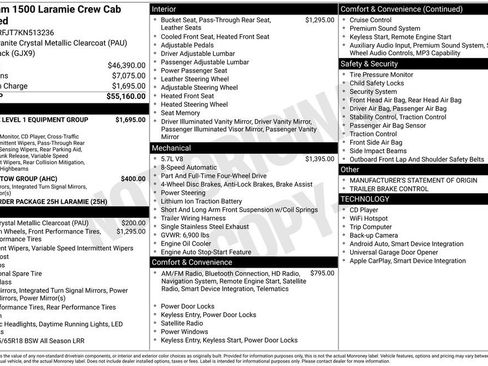 Used 2019 RAM 1500 Laramie image 28