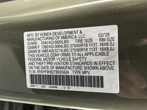 Used 2026 Honda Passport TrailSport Elite image 32