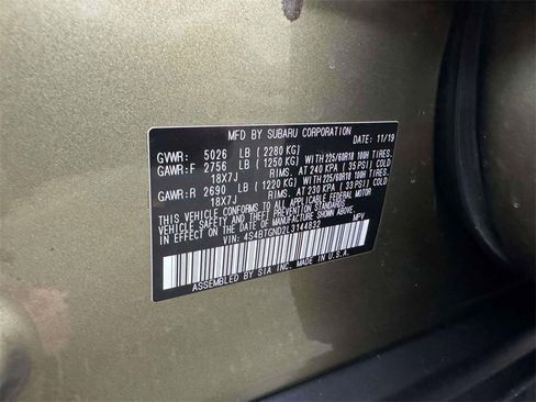 Used 2020 Subaru Outback Limited XT image 10