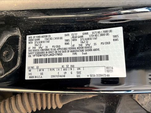 Used 2018 Ford F150 XLT w/ Equipment Group 302A Luxury AWD/4WD image 34