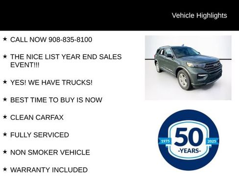 Certified 2023 Ford Explorer XLT w/ Equipment Group 202A image 7