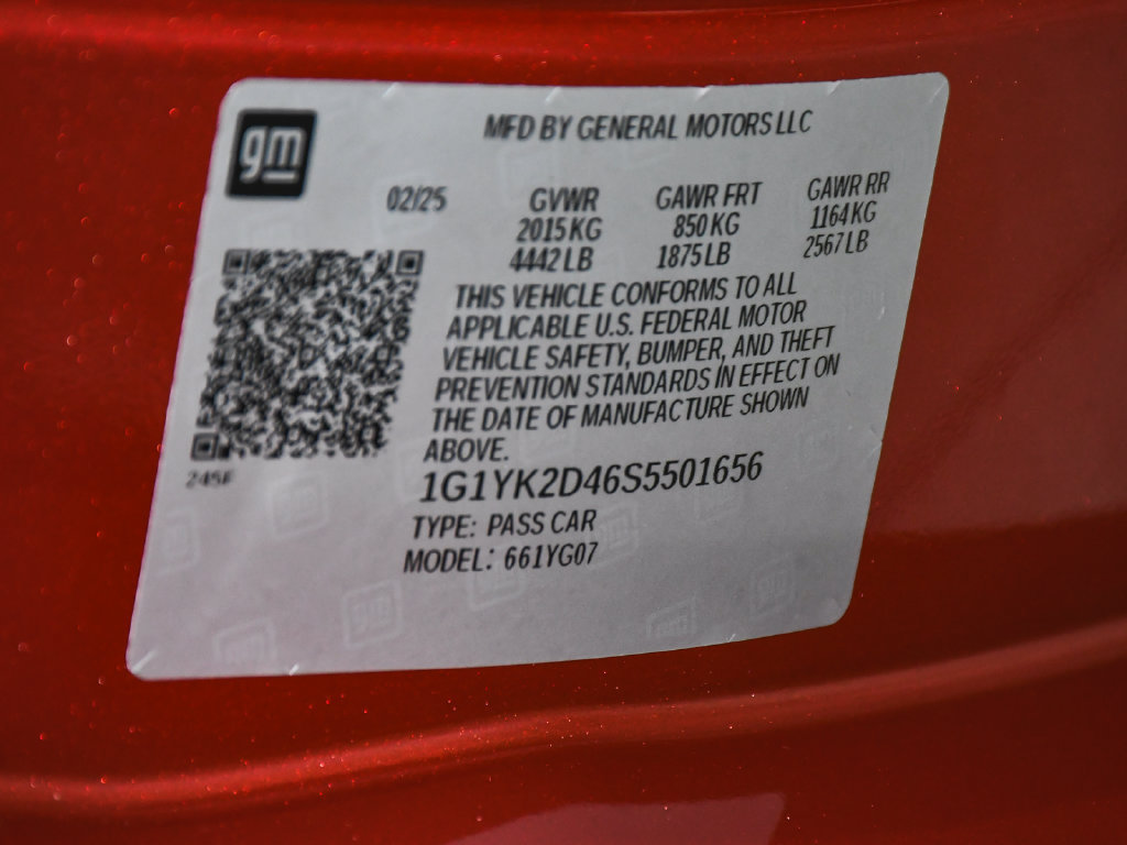 Used 2025 Chevrolet Corvette E-Ray AWD/4WD image 18