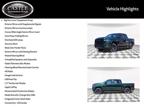 New 2026 RAM 1500 Big Horn AWD/4WD image 6