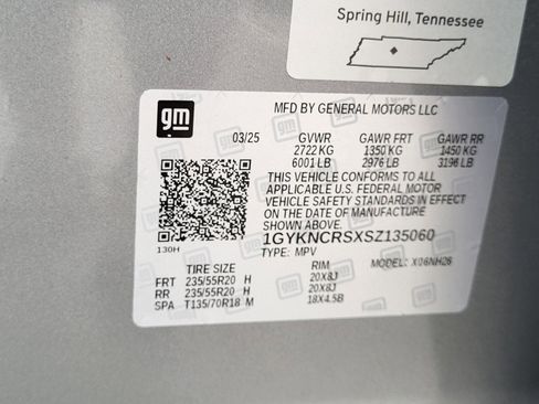 Used 2025 Cadillac XT5 Premium Luxury w/ Technology Package FWD image 34