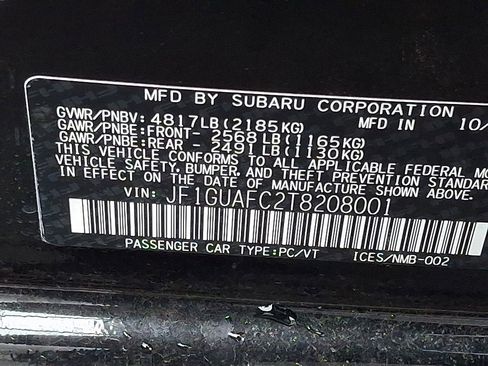 New 2026 Subaru Impreza 2.0i Sport AWD/4WD image 20