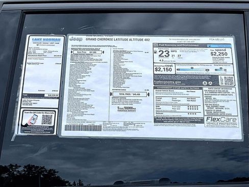New 2026 Jeep Grand Cherokee Altitude RWD image 38