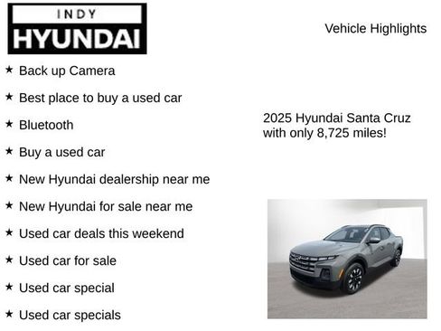 Used 2025 Hyundai Santa Cruz SEL AWD/4WD image 7