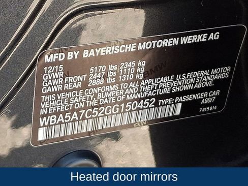 Used 2016 BMW 528i xDrive Sedan AWD/4WD image 30