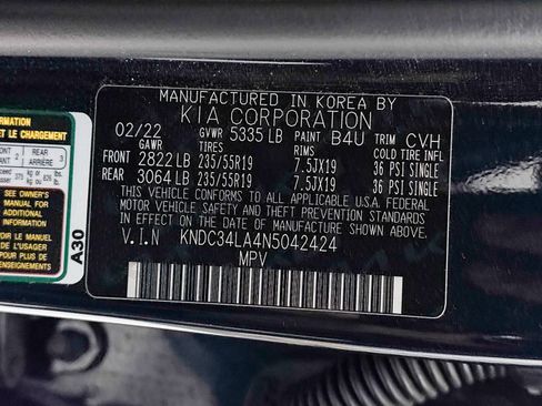 Used 2022 Kia EV6 Wind image 38