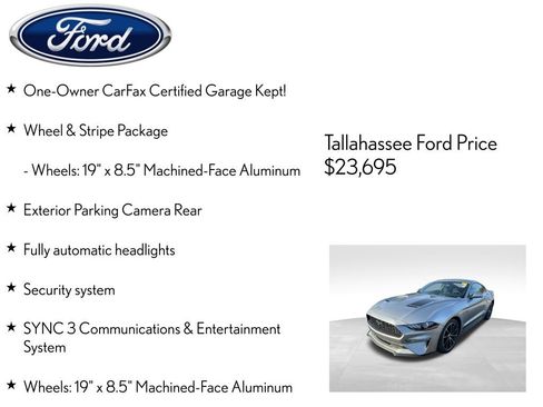 Used 2020 Ford Mustang Coupe w/ Wheel & Stripe Package image 4