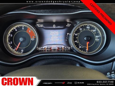 Certified 2019 Jeep Cherokee Overland w/ Technology Group AWD/4WD image 27