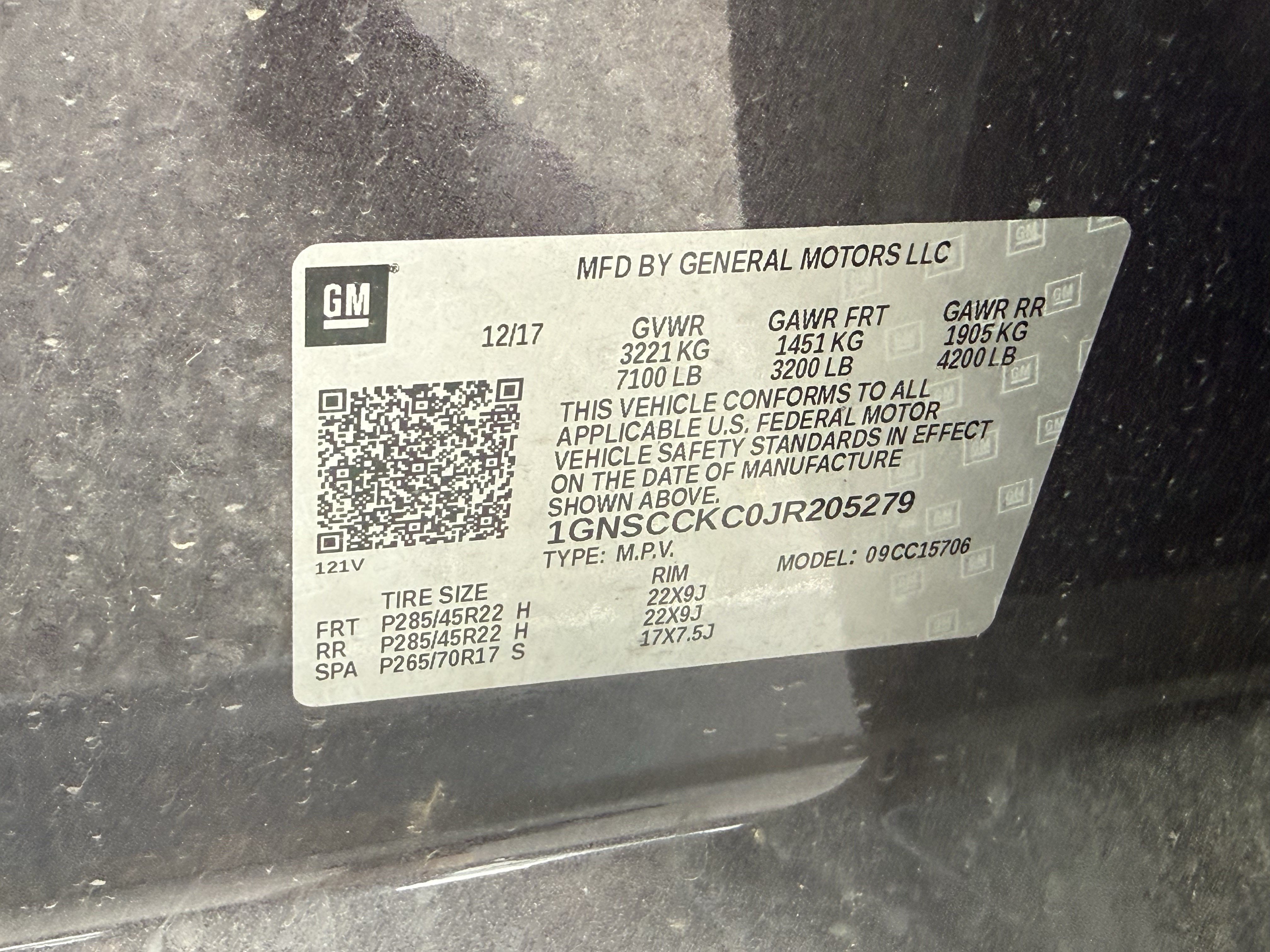 Used 2018 Chevrolet Tahoe Premier RWD image 17