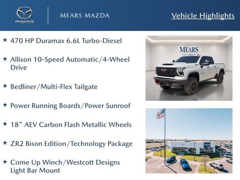 Used 2024 Chevrolet Silverado 2500 ZR2 w/ ZR2 Bison Edition AWD/4WD image 2