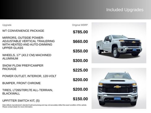 New 2026 Chevrolet Silverado 2500 W/T w/ WT Convenience Package AWD/4WD image 3