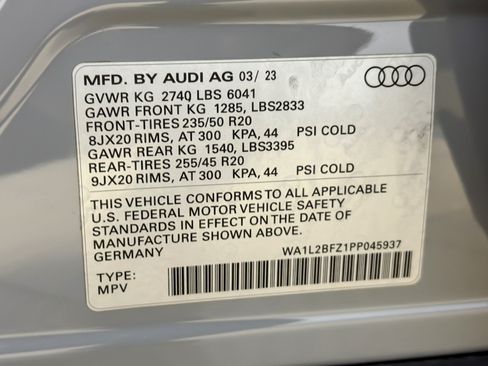 Used 2023 Audi Q4 e-tron Premium Plus w/ Premium Plus AWD/4WD image 28