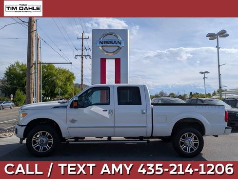 Used 2015 Ford F350 4x4 Crew Cab Super Duty image 1