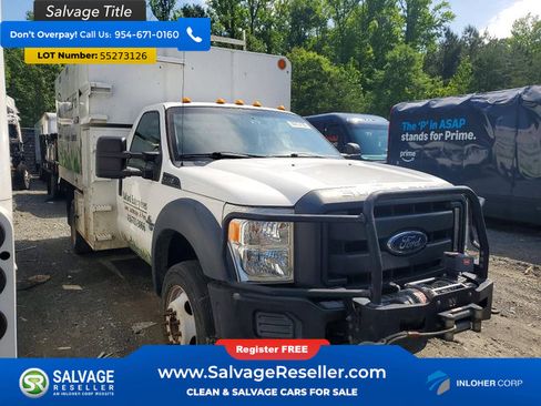 Used 2015 Ford F550 4x4 Regular Cab Super Duty image 5