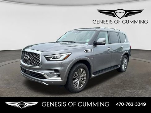 Used 2019 INFINITI QX80 Luxe w/ All-Season Package RWD image 3