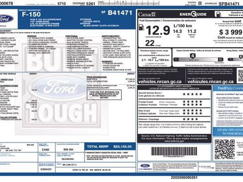 Used 2025 Ford F150 Tremor w/ Tow/Haul Package AWD/4WD image 41