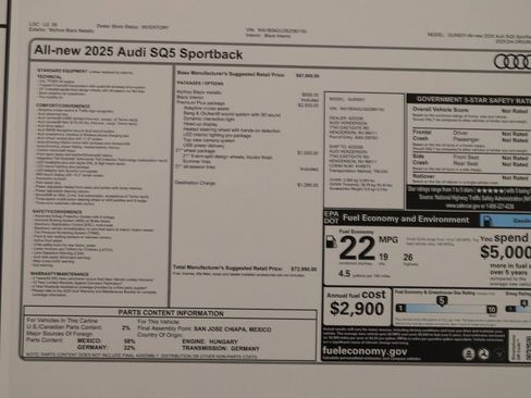 New 2025 Audi SQ5 Premium Plus image 31