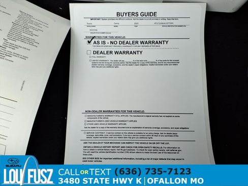 Used 2020 Toyota Camry LE image 34