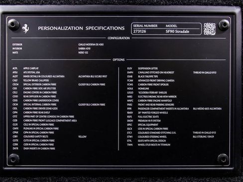 Certified 2022 Ferrari SF90 Stradale image 57