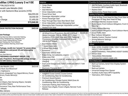 Certified 2025 Cadillac Lyriq Luxury image 42