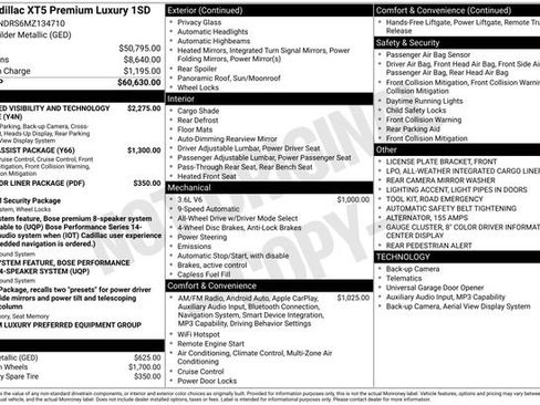 Used 2021 Cadillac XT5 Premium Luxury image 3