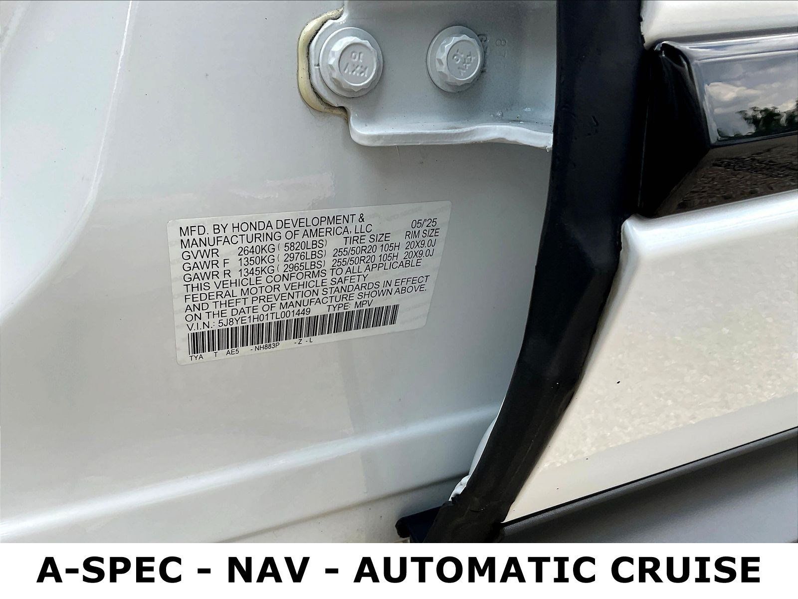 Certified 2026 Acura MDX A-Spec AWD/4WD image 19