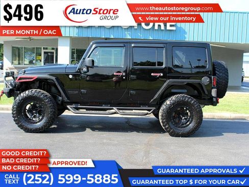 Used 2018 Jeep Wrangler Unlimited Sahara w/ Max Tow Package image 1
