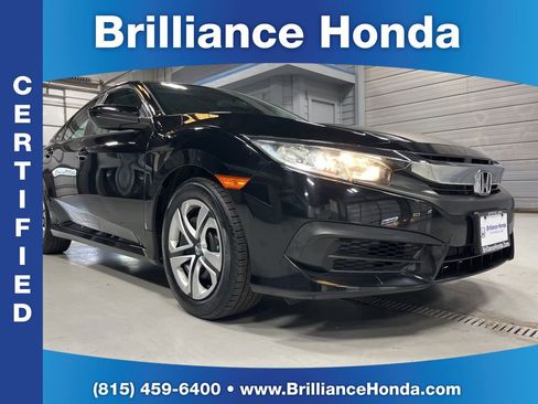 Certified 2017 Honda Civic LX image 1