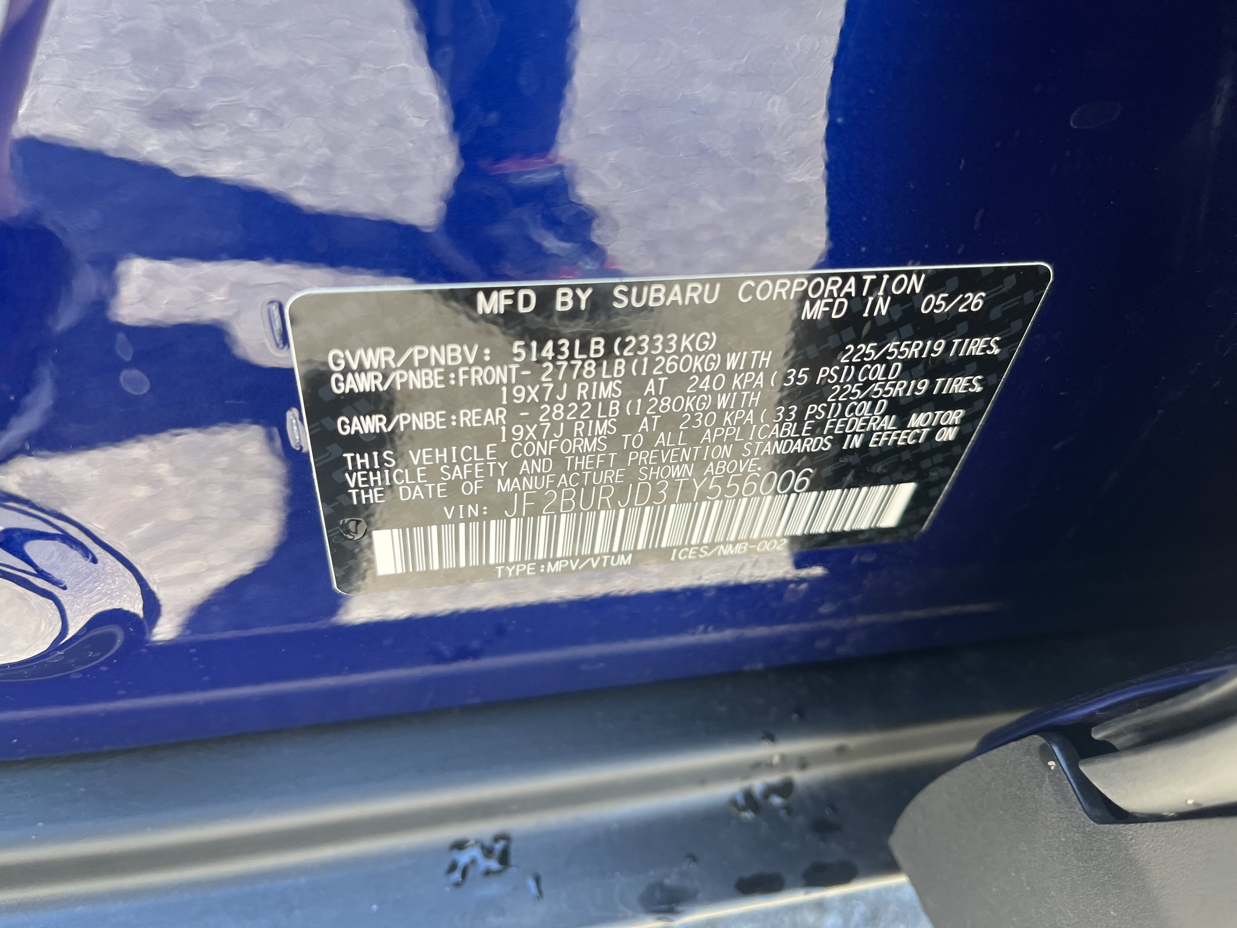 New 2026 Subaru Outback Touring XT AWD/4WD image 26