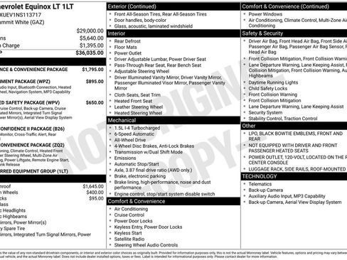 Used 2022 Chevrolet Equinox LT AWD/4WD image 48