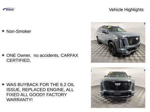 Used 2026 Cadillac Escalade V w/ LPO, ONYX Package AWD/4WD image 4