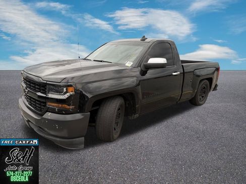 Used 2017 Chevrolet Silverado 1500 W/T w/ Black Out Edition image 3