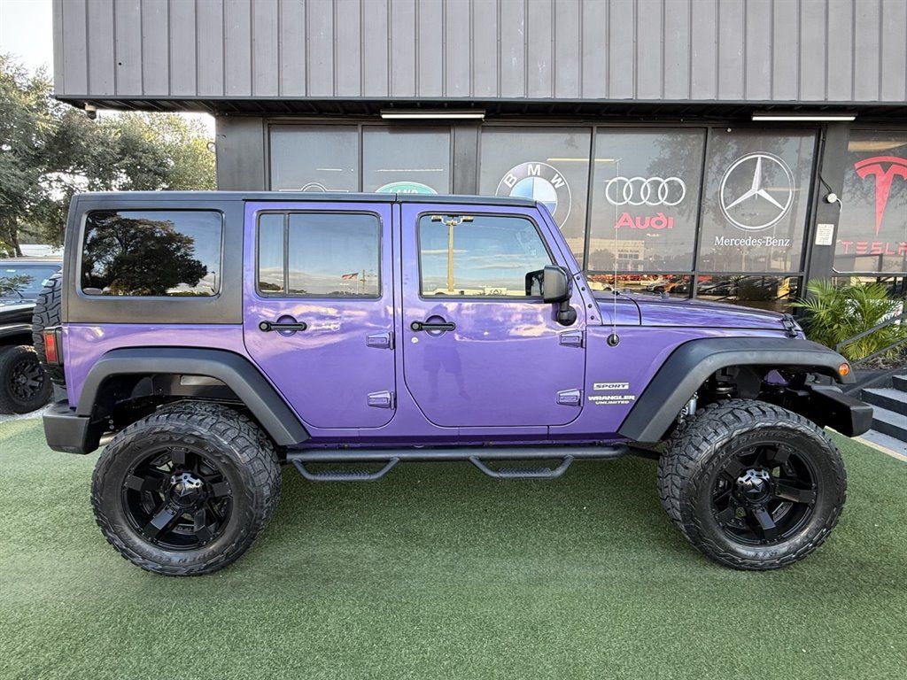 Used 2017 Jeep Wrangler Unlimited Sport w/ Quick Order Package 24S AWD/4WD image 8