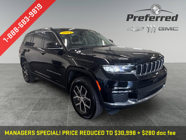 Used 2023 Jeep Grand Cherokee L Limited w/ Trailer Tow Group (B) AWD/4WD image 1