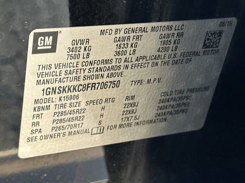 Used 2015 Chevrolet Suburban LTZ image 23