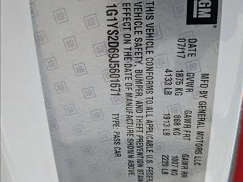 Used 2018 Chevrolet Corvette Z06 image 29