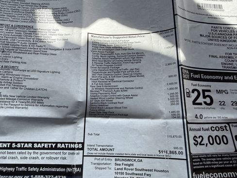 Used 2016 Land Rover Range Rover HSE image 31