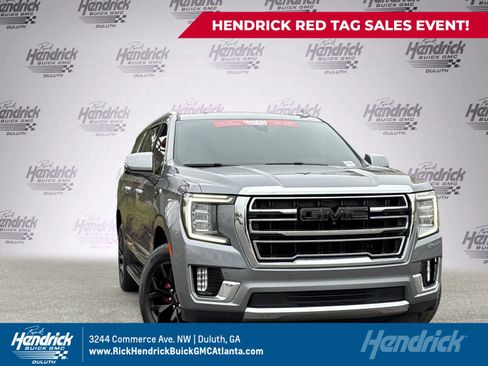 Used 2022 GMC Yukon XL SLT w/ SLT Luxury Package image 1