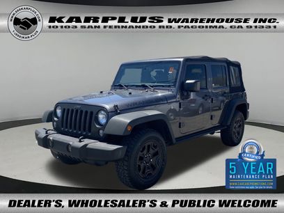 Used 2016 Jeep Wrangler Unlimited Sport