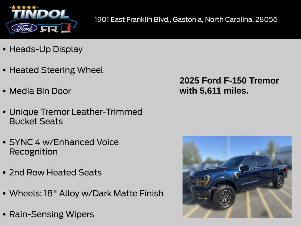 Used 2025 Ford F150 Tremor w/ Equipment Group 402A High AWD/4WD image 20