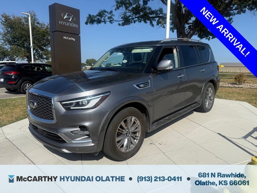 Used 2021 INFINITI QX80 Luxe AWD/4WD image 1
