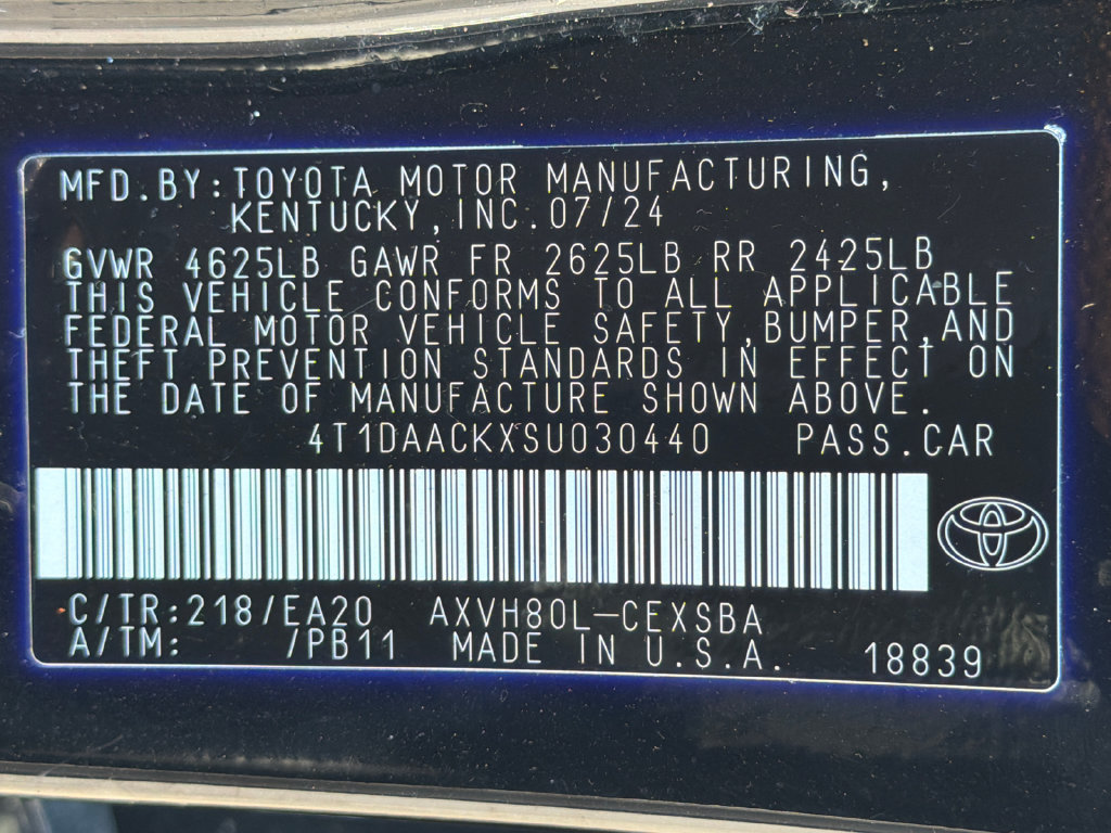 Used 2025 Toyota Camry SE w/ Convenience Package FWD image 37