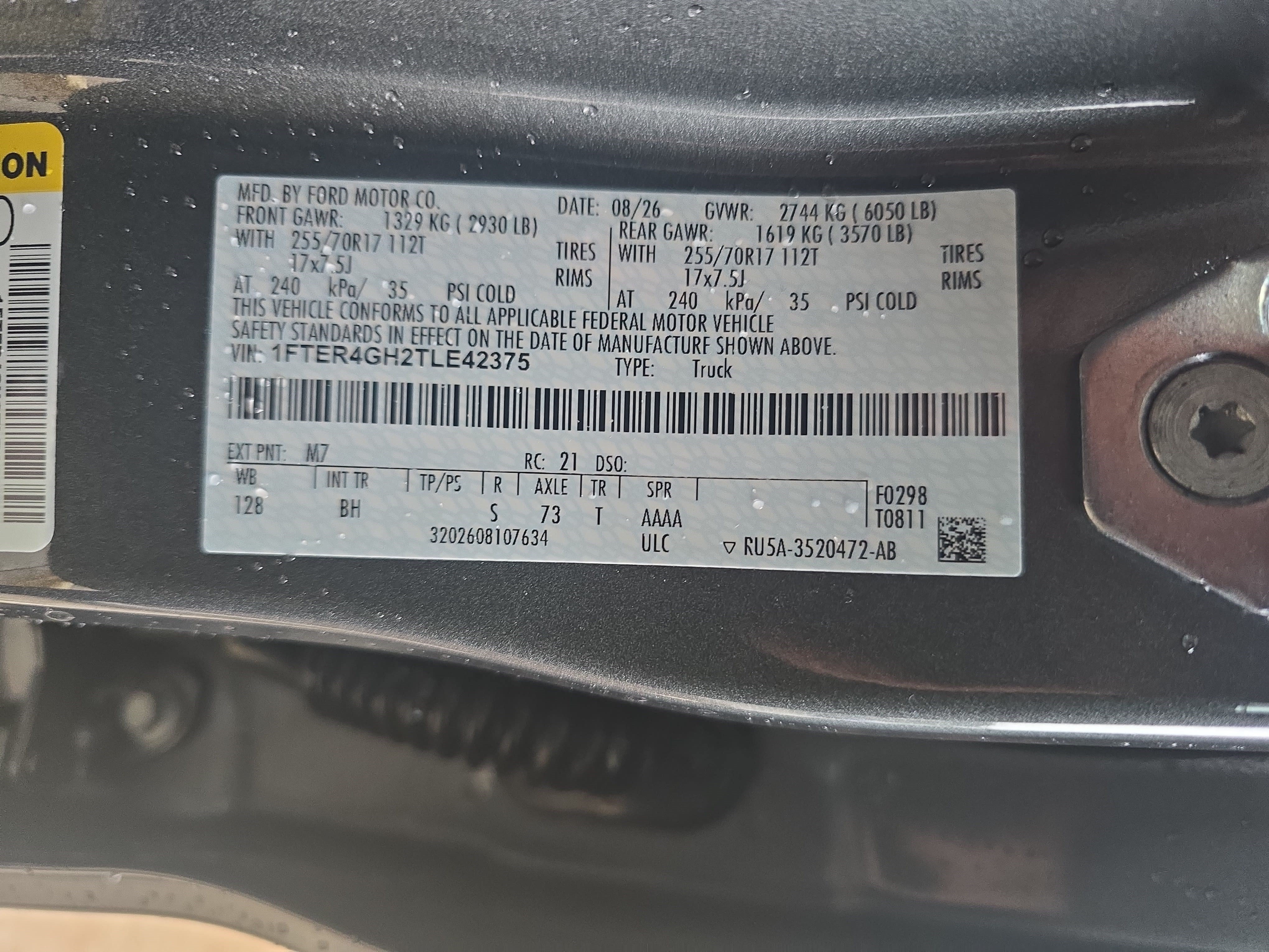 New 2026 Ford Ranger XLT w/ Trailer Tow Package RWD image 36