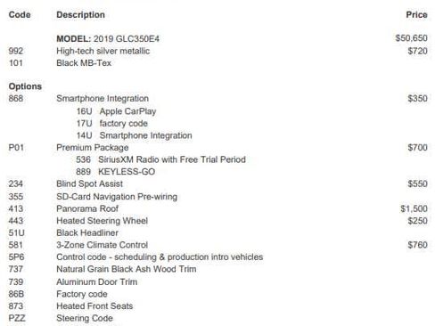 Used 2019 Mercedes-Benz GLC 350e 4MATIC image 2