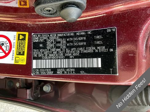 Used 2019 Toyota Highlander LE AWD/4WD image 27