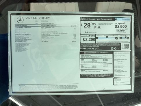Used 2026 Mercedes-Benz GLB 250 image 31